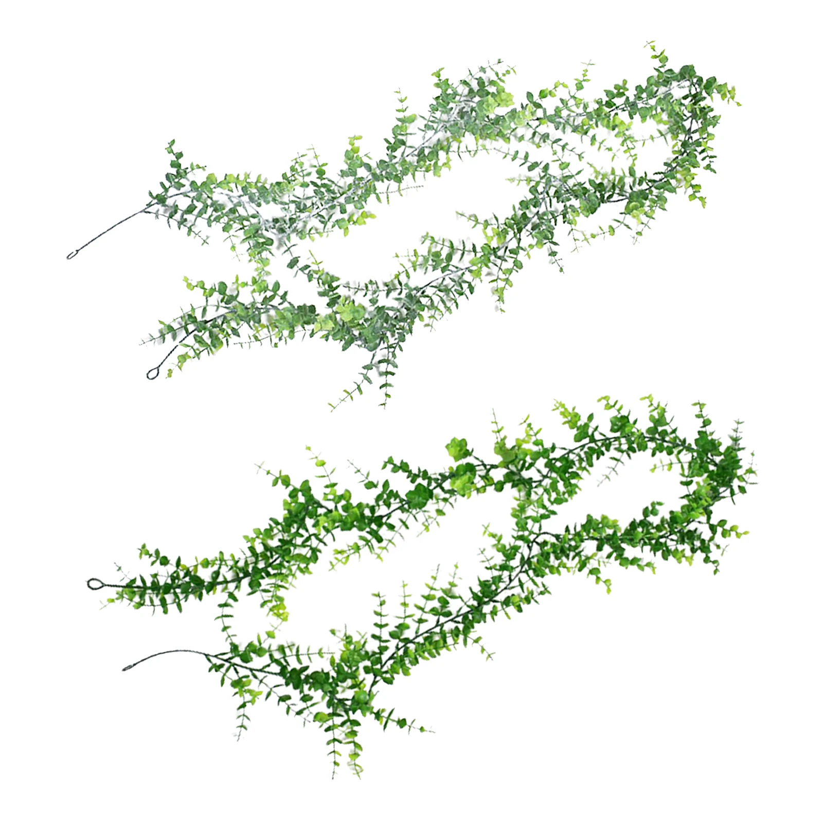 

Artificial Eucalyptus Decorative Vivid Vine Rattan Leaf Greenery Hanging Plants For Wedding Home Garden Party Indoor Outdoor