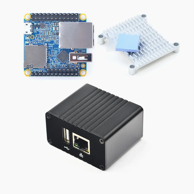 NanoPi NEO2 v1.1 LTS Development Board быстрее чем Raspberry PI 40X40mm 512 MB/1 GB DDR3 RAM) ARM Cortex