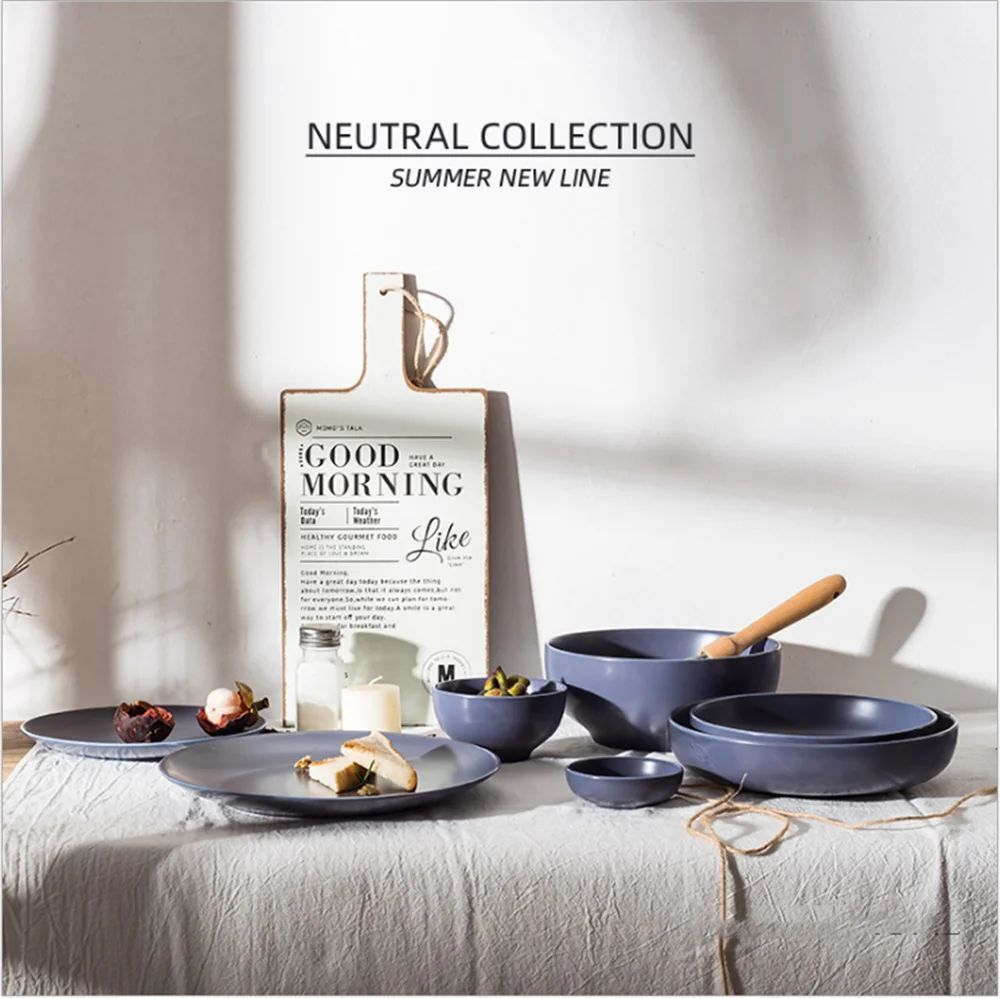 Набор керамических дисков для пасты пиццы в западном стиле | Дом и сад