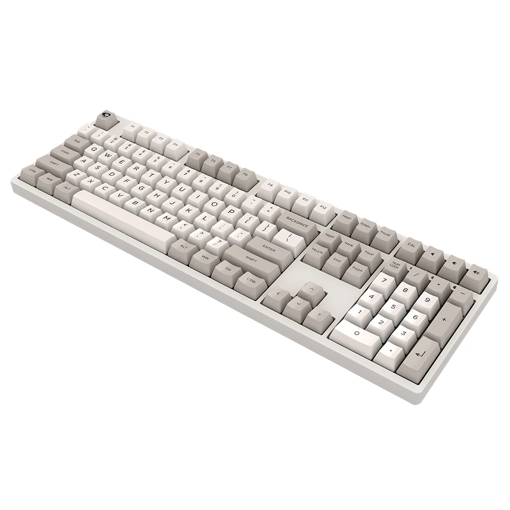 Оригинальная AKKO 3108 V2 9009 ретро Механическая клавиатура 108 клавиш антипривидение