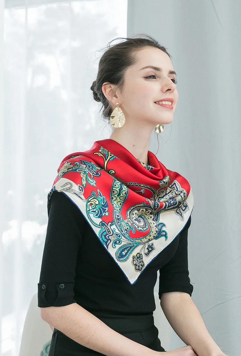 

New silk scarves mulberry silk "charming" silk big/big silk scarf scarf/silk shawl