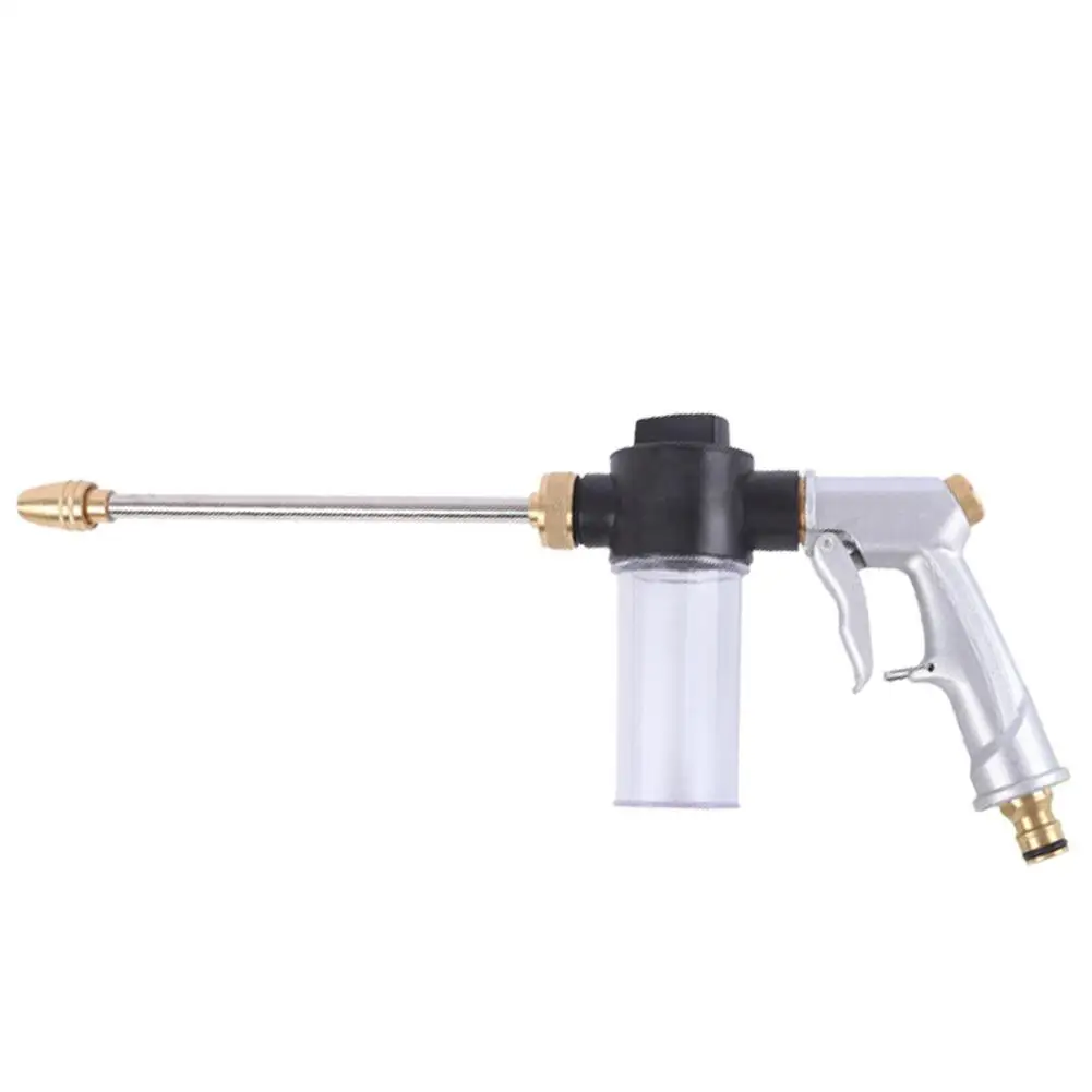 

High Pressure Metal Water Spray Gun Car Washer Cleaner Garden Hose Water Gun Sprinkler Nozzle Foam Water Gun for Car Garden