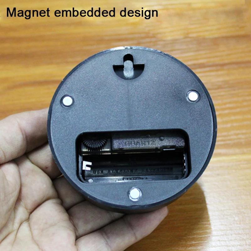 Unique Little Fairy Kitchen Refrigerator Fridge Magnet Portable Wall Clock Self Adhesive Magnetic Stickers Home Decoration | Дом и сад