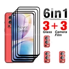Защитное стекло для камеры 6 в 1 для Oneplus Nord 2 5G On One Plus Nord2, прозрачная защитная пленка для экрана с полным покрытием