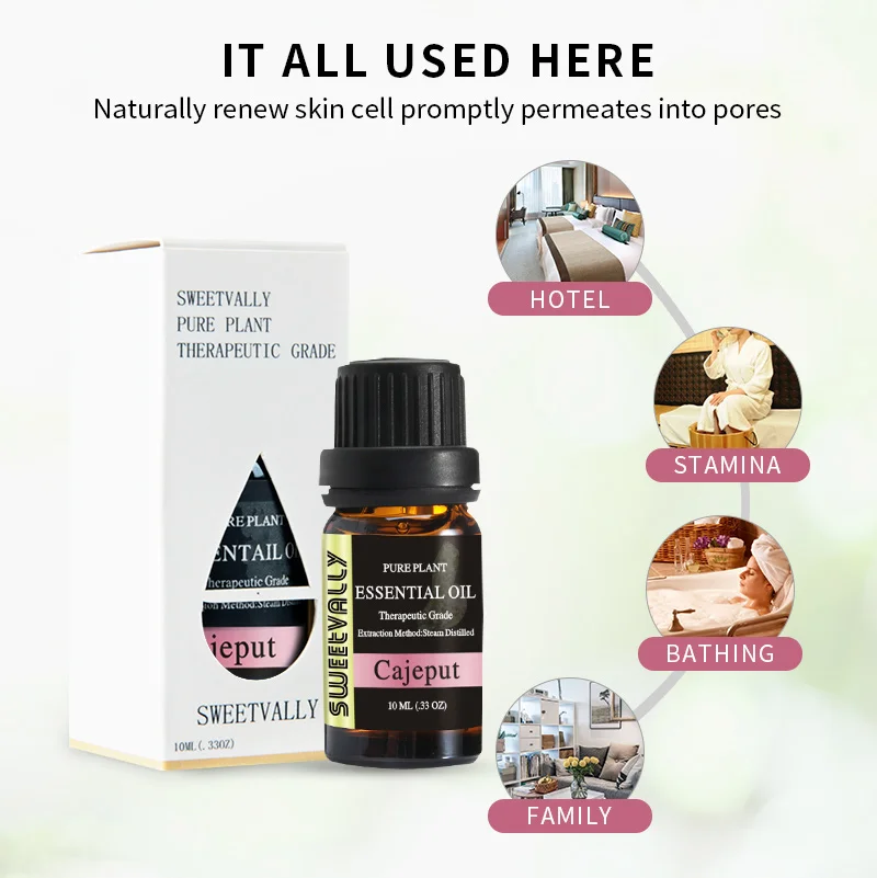 Эфирные масла сладости Cajeput эфирные для ароматерапии очищающие воздух облегчают