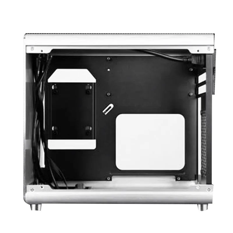 Q2 Itx мини Чехол горизонтальный корпус ПК компьютерный шкаф мини-Atx игровой