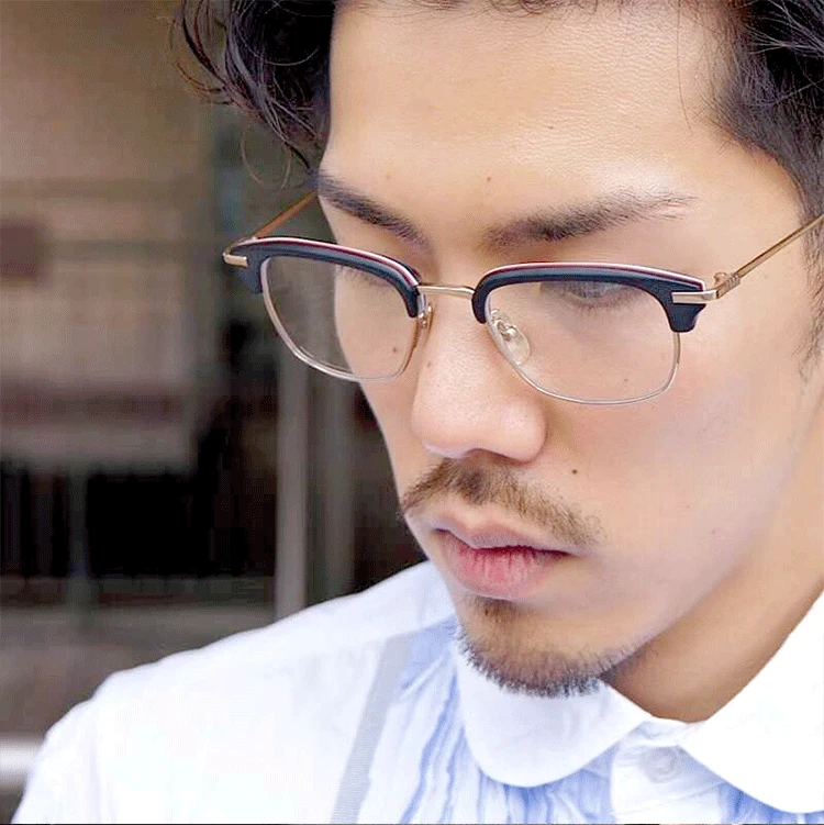 2021 фирменные очки Thom оптическая оправа для очков по рецепту мужчин и женщин ретро