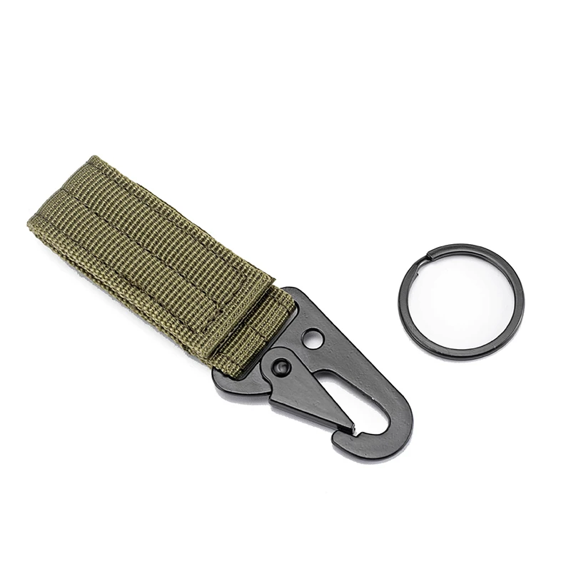 

Olecranon Hook Outdoor Carabiner Strength Nylon Tactical Backpack Key Hook Multi-function Belt Buckle Hiking Backpack Keychain