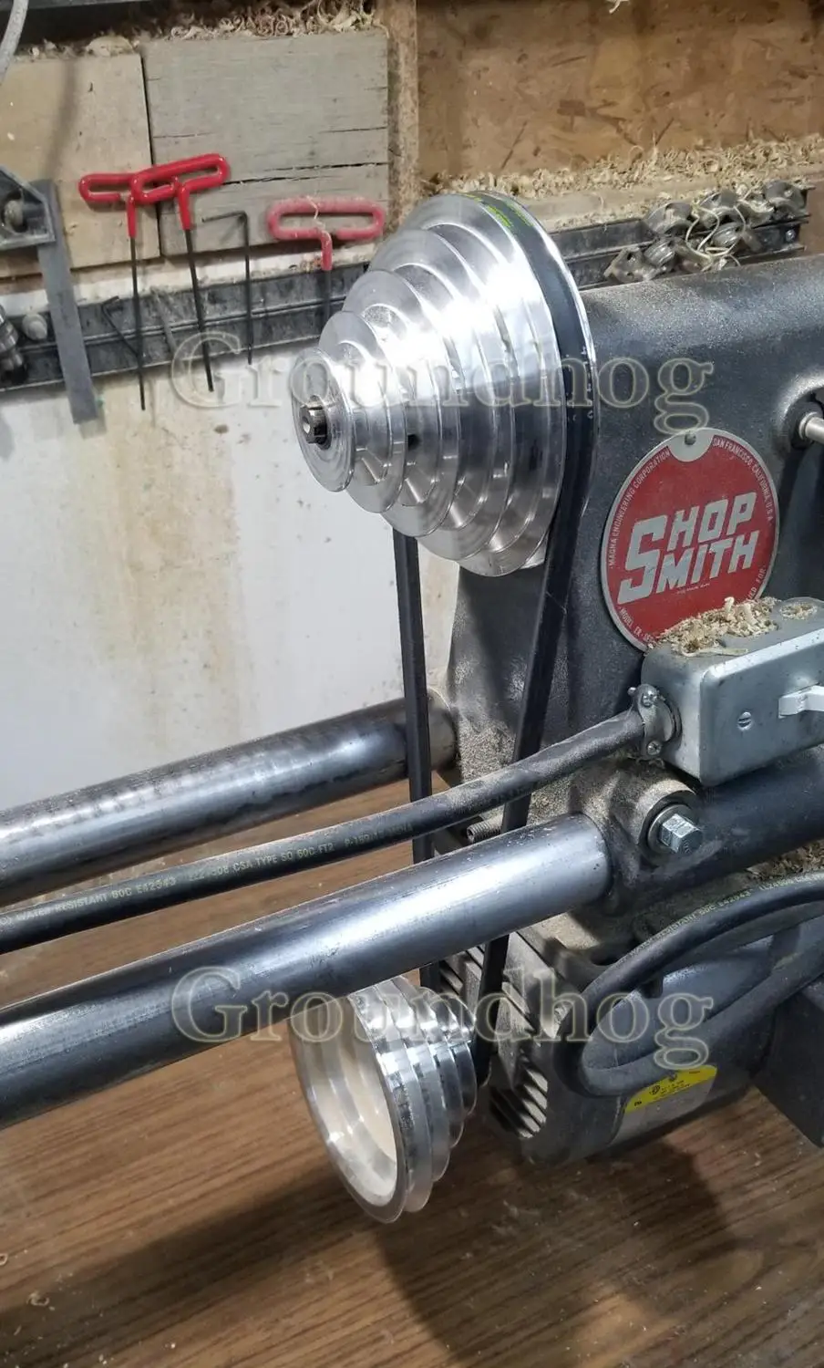 Алюминиевый 5 ступенчатый шкив типа А для пагоды внешний диаметр 54 150 мм (диаметр