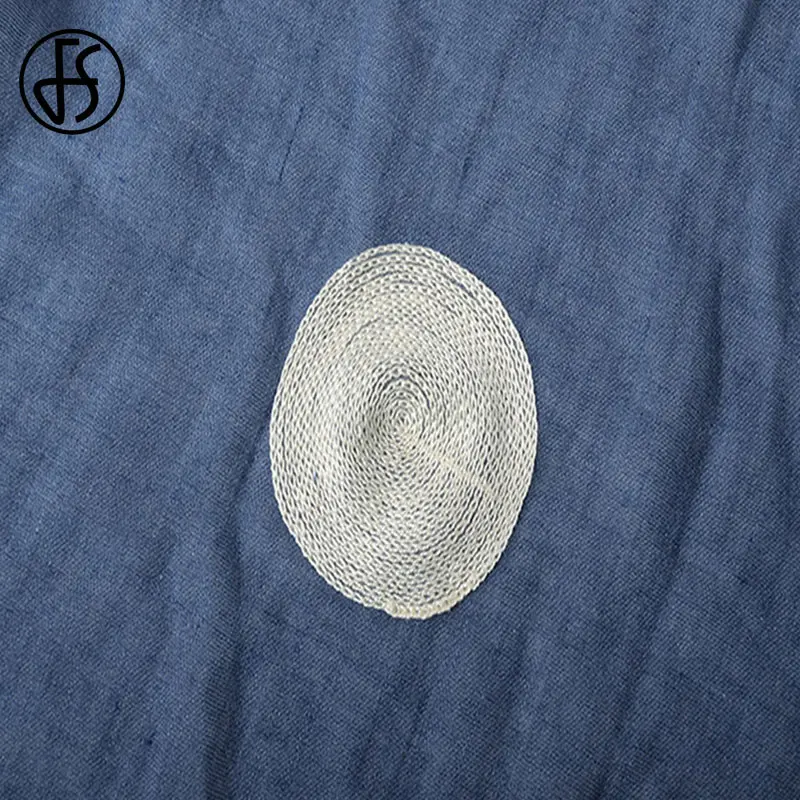 FS дамы рисунок из мультфильмов длинный шарф хлопка с узором в горошек отложным