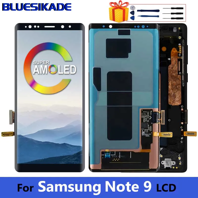 

Для Samsung Galaxy Note 9 ЖК N960 N960F дисплей с сенсорным экраном дигитайзер SM-N960F/DS SM-N960U N960N GN960W запасные части