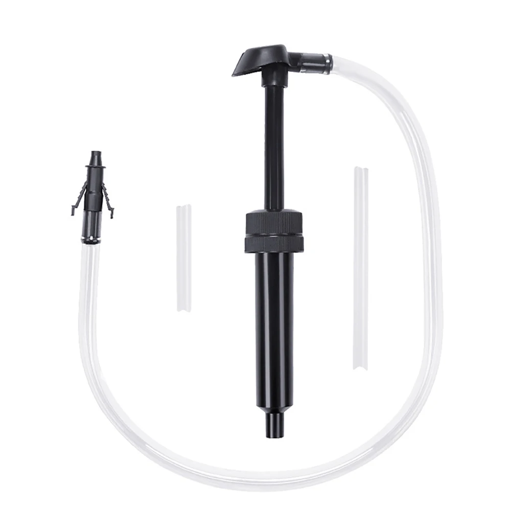 1set Fuel Oil Hand Siphon Pump Manual Transfer Petrol Liquid Fluid Car Gas Syphon |