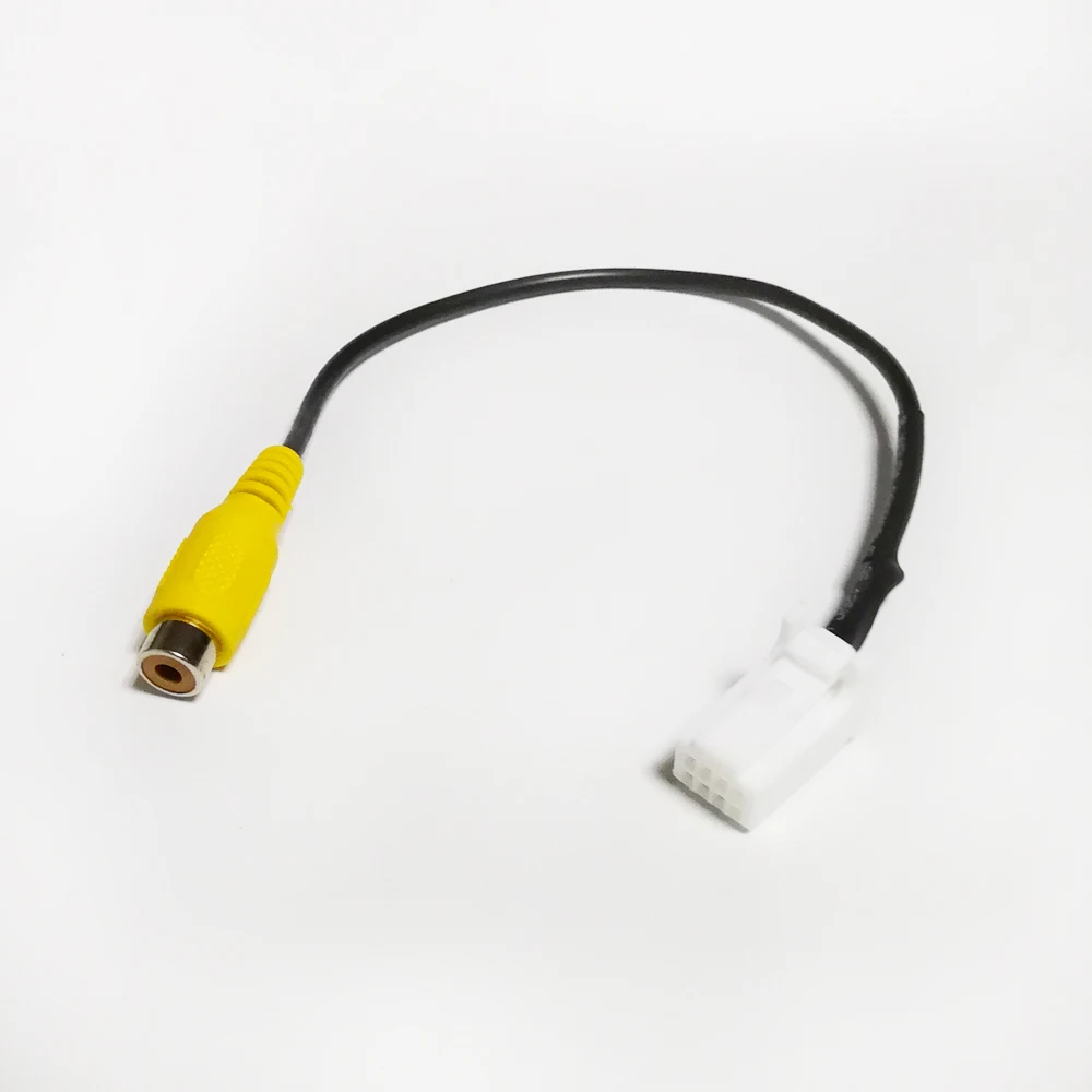 Biurlink 8 контактный разъем DVD Резервное копирование Камера RCA Вход Кабель-адаптер для Subaru
