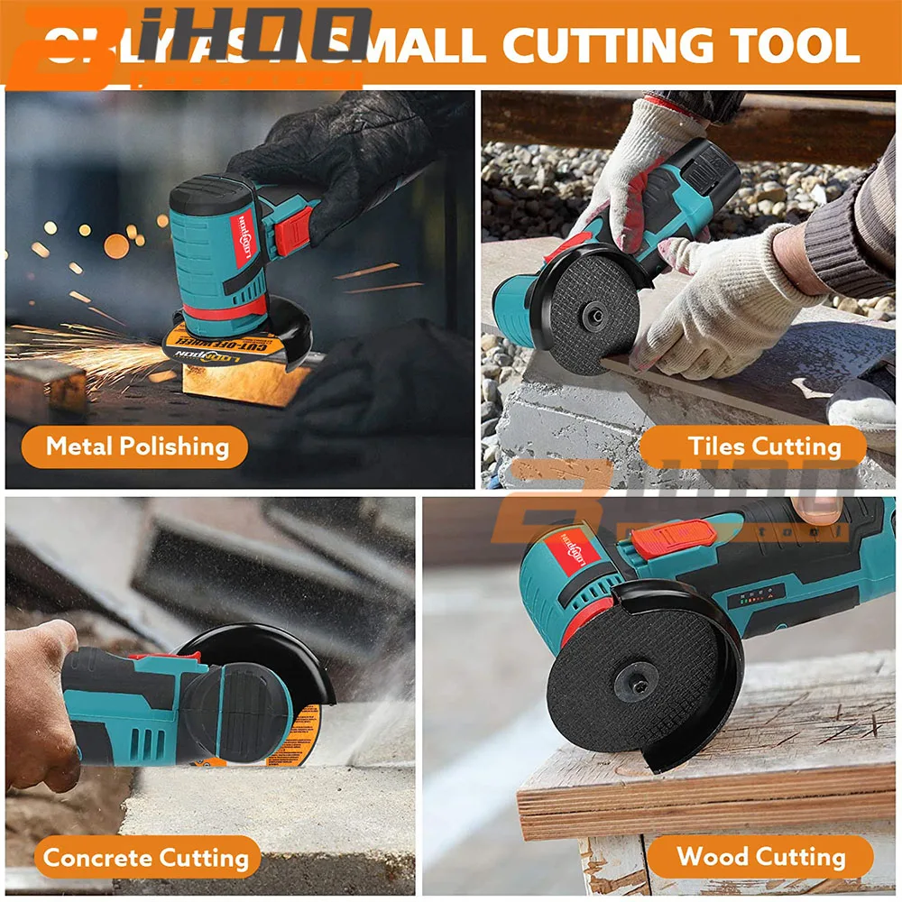 Угловая мини-шлифовальная машина 12 В. Бесщеточная Беспроводная шлифовальная с 1