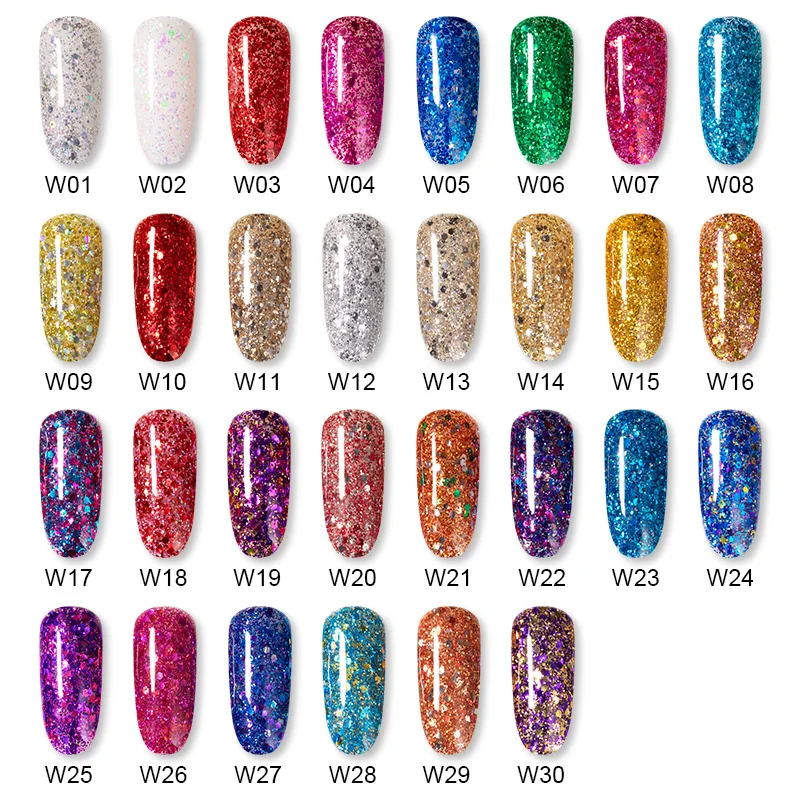 Гель лак ROSALIND для ногтей гибридный Полупостоянный акриловый топового и базового