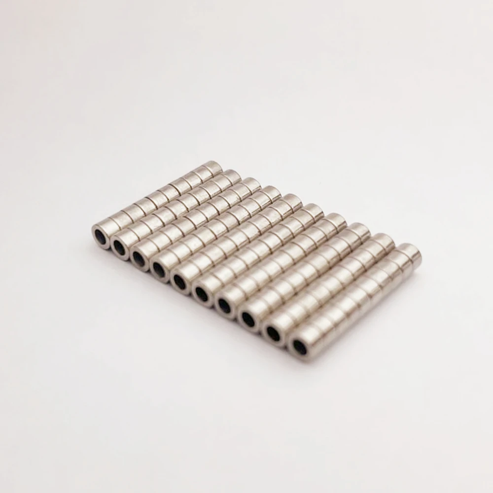 100PCS/500PCS NdFeB Magnet Dia3.3x2mm-Dia2mm Hole N35 Disc MAGNET Round Magnetic Speaker Neodymium Magnets D3.3-d2x2mm Ring |