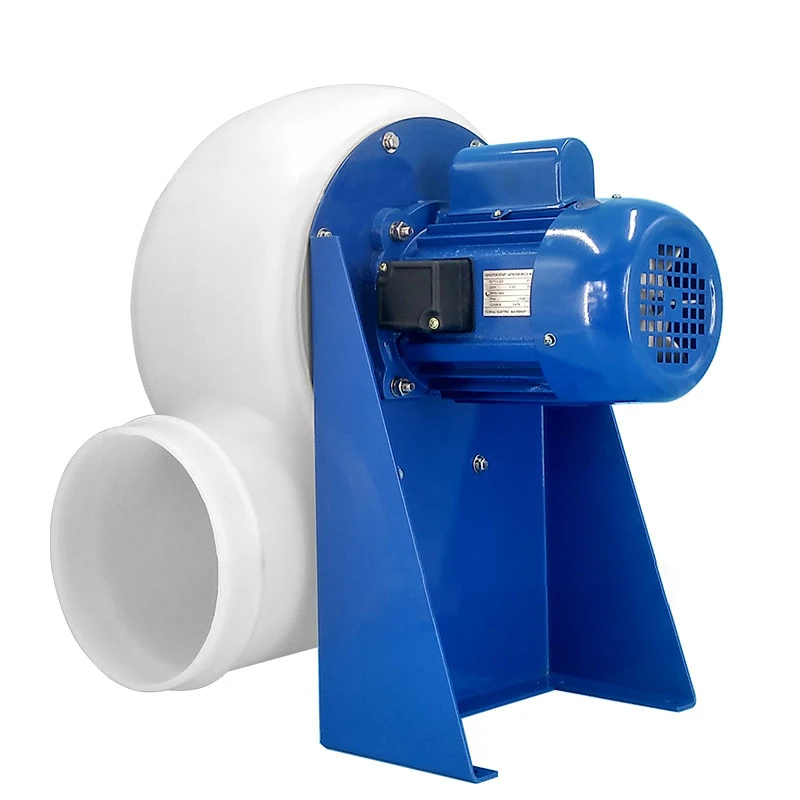 Вытяжной вентилятор 220 В полипропиленовый пластик устойчивый к коррозии щелочам