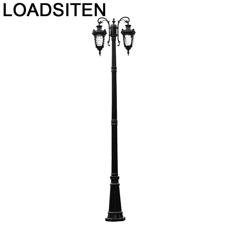 

Lamp Lambasi Garden Sokak Lamba Style Strassenbeleuchtung Lampione Luminaire Exterieur Plaza Lampa Uliczna LED Street Road Light
