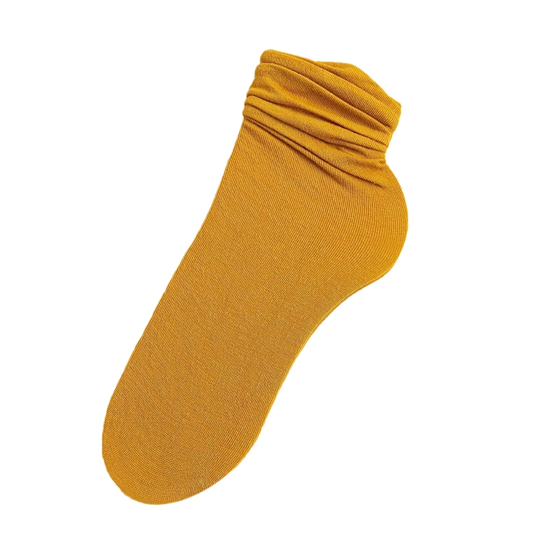 

1Pair Hot Sale Autumn Winter Wear Cute Cotton Solid Color School Style Long Soft Piles Socks Edge Curl Stocks For Women Girls