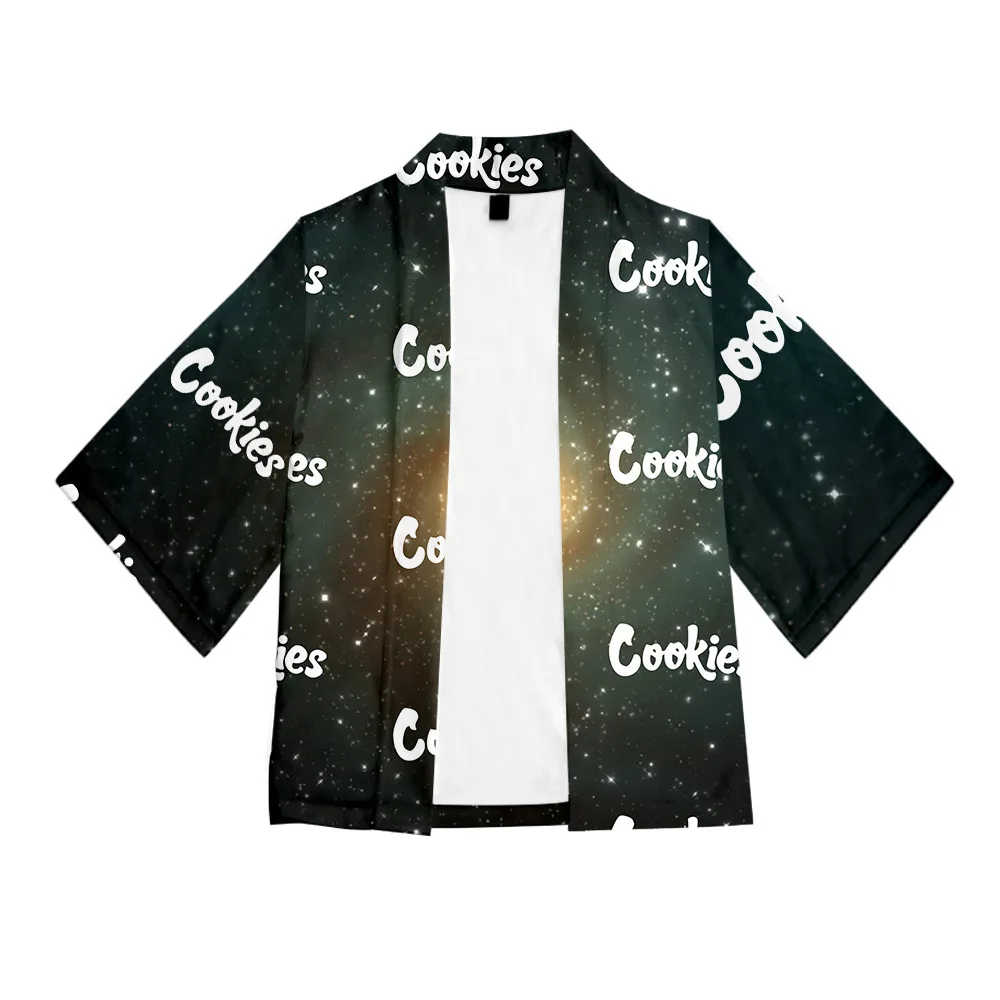 

Personality Cookies 3D Print Cosplay Women/Men Starry sky Summer Fashion Casual Short Sleeve Streetwear Oversized Clothes