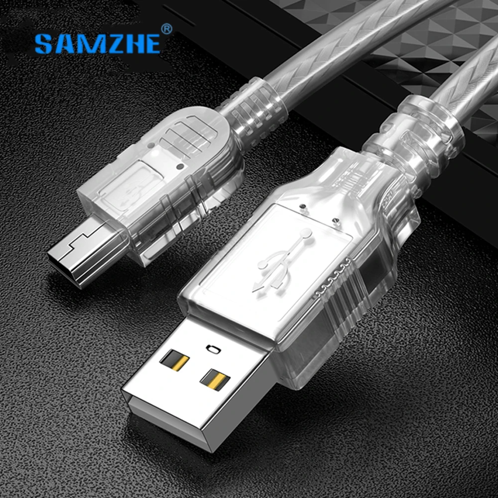 Мини USB кабель для быстрой зарядки и передачи данных Mini мобильного телефона MP3 MP4