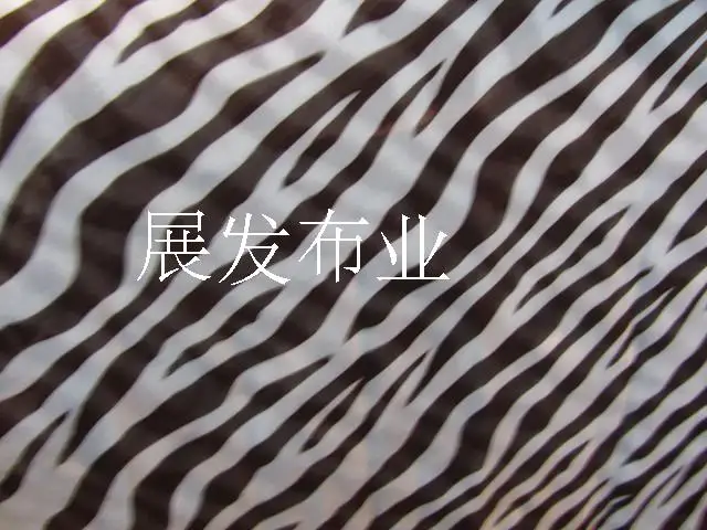 75D wrinkled silk chiffon fabric zebra series of thin breathable soft elegant | Дом и сад