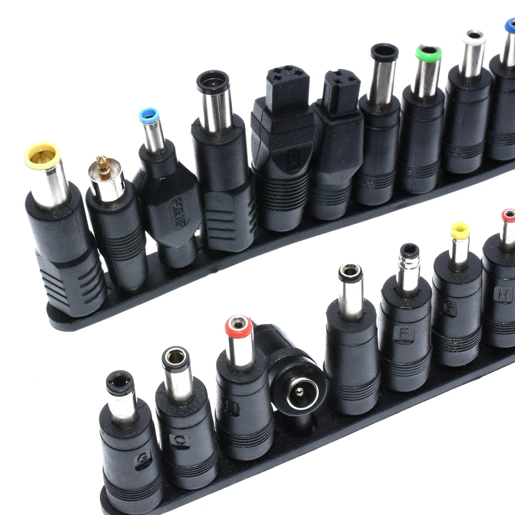 Универсальный адаптер питания 28 шт. 5 5x2 1 мм для ноутбука ноутбука|male power connector|male