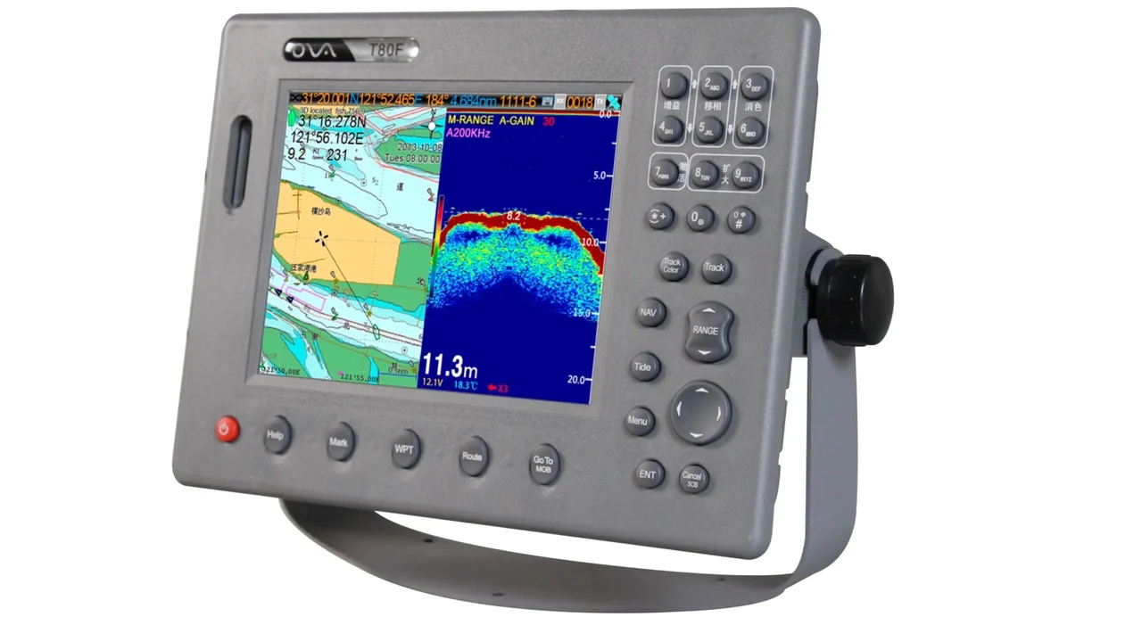 

GPS SONAR MARINE COMBO GPS AND FISH FINDER CHARTPLOTTER