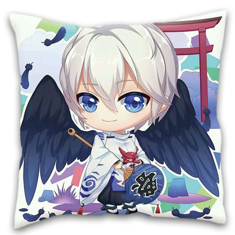 1 шт. 45x45 см разные мир Волшебная дорога Hatsune полиэстер персиковая кожа наволочки Талия Подушка Декоративные подушки Чехол