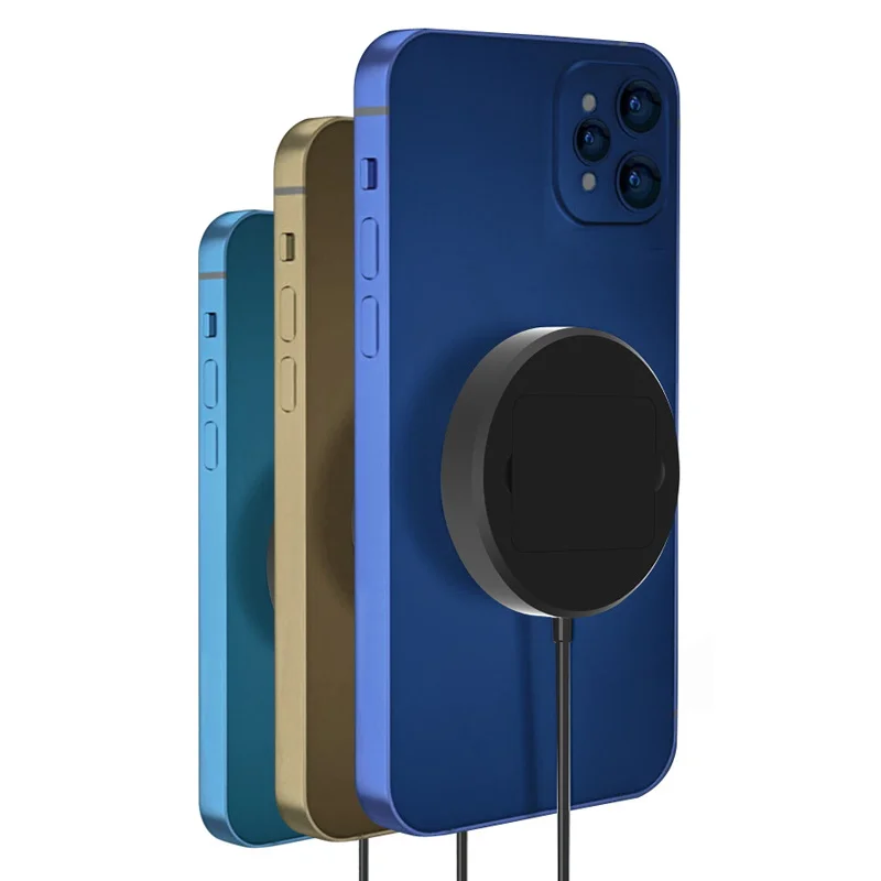 

Магнитное Беспроводное зарядное устройство для iPhone 12, 12 Pro Max, 15 Вт, беспроводная зарядная площадка для iPhone X, XS, Samsung S10, быстрое зарядное устро...