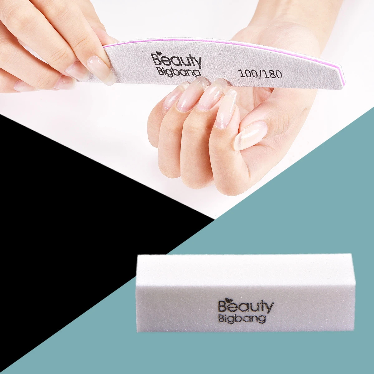 Beautybigbang 33 шт. набор для дизайна ногтей штамповочные пластины Штамп для ногтей лак для ногтей точечная ручка наклейки для ногтей файл блок сумка для начинающих дизайн ногтей