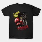 Футболка Megalo Box с изображением нежелательной собаки, Джо, борьба, боксерский Топ, футболка с рисунком из аниме мультфильма, Мужская хлопковая футболка для спортзала, модная уличная одежда
