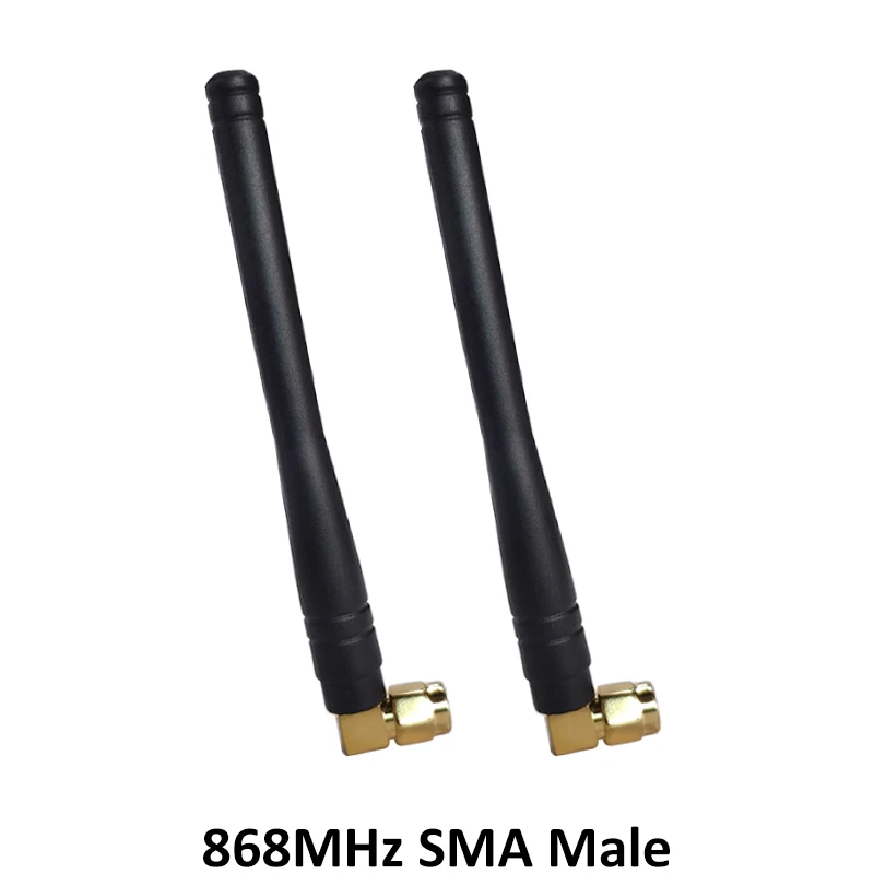 GRANDWISDOM 5pcs 868mhz antenna 3dbi sma male 915mhz lora antene pbx iot module lorawan signal receiver antena