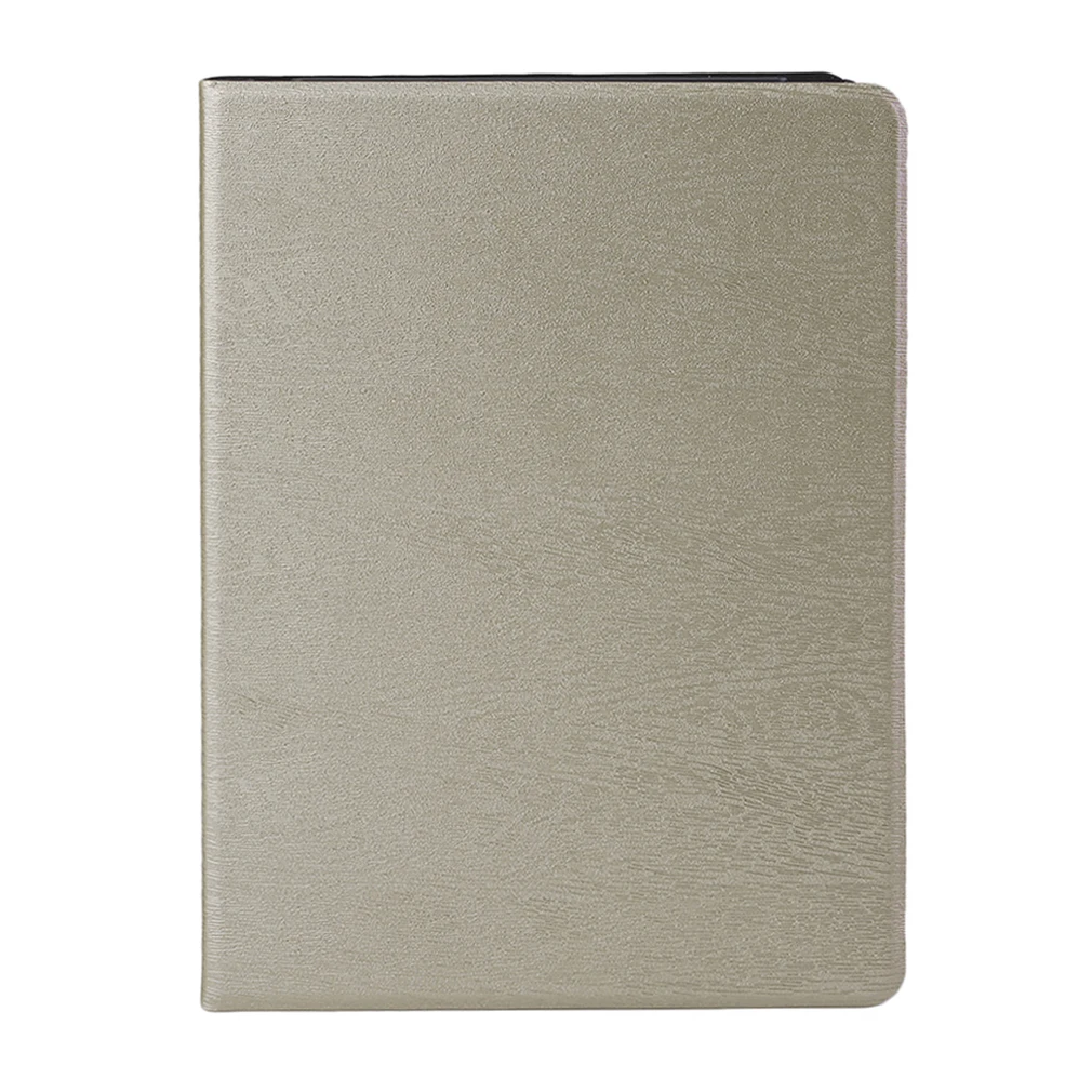 Чехол для планшета из экокожи компактного размера однотонный книжка с