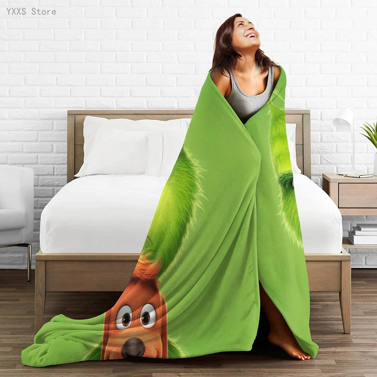 

Anime 3D printed Ultra-Soft Micro Fleece Blanket flannel throw Sherpa bedspread bedding sofa picnic fur soft blanket 300337014