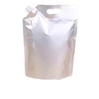 10 шт. 2L многоразовые сумки для хранения герметичные обеспечивает экономию места  Еда дозатор жидкого мыла чехол Податливый Путешествия лосьон шампунь мыло содержат