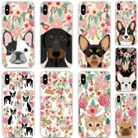 dog flower floral phone case for umidigi bison gt a7s a3x a3s a3 a5 s3 a7 s5 a9 pro f2 f1 play power 3 x one tpu soft cover
