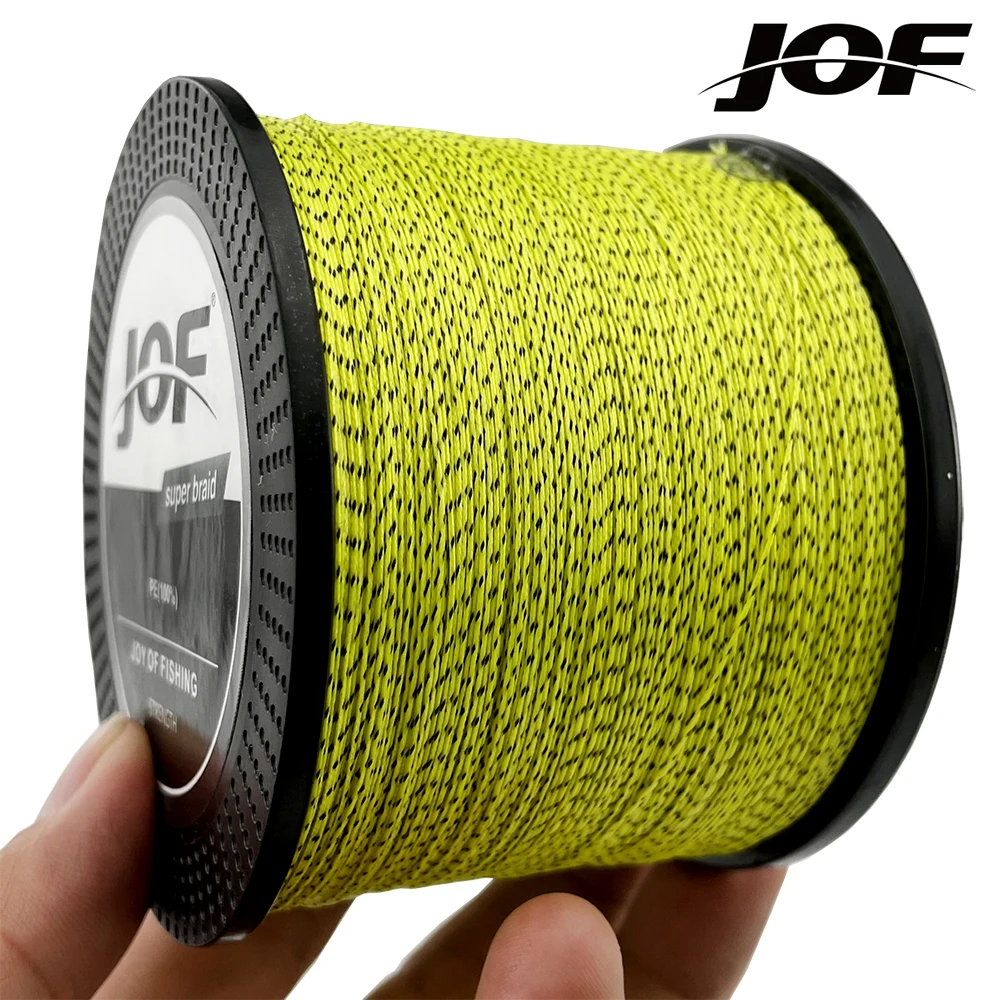 

JOF 8 Strands Braided Fishing Line Multifilament 300M 500M 1000M Carp Fishing Invisible Wire Cord Fishing Accessories Sea