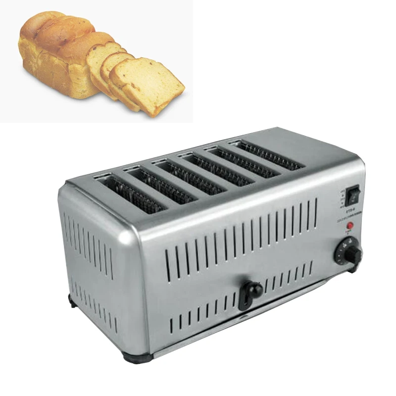 

Электрический тостер из нержавеющей стали, тостер, машина для завтрака, тостерная печь, тостер, сэндвич-плита, гриль, США