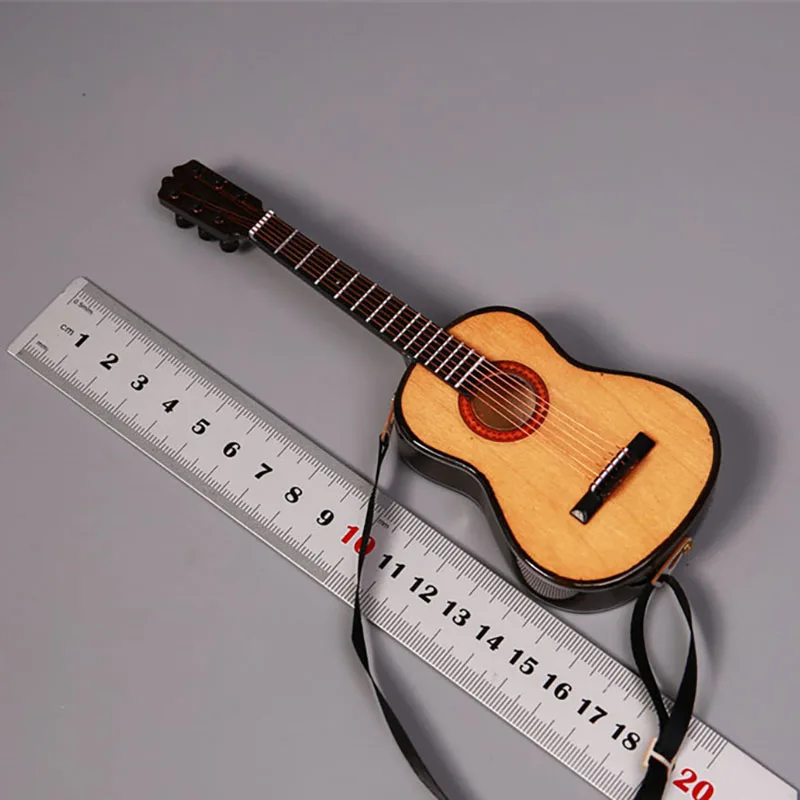 Экшн фигурки масштаба 1/6 аксессуары для гитары дисплей Miniatura фольклорная модель