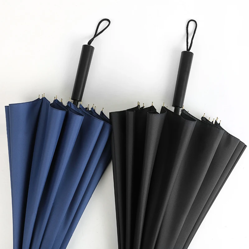 Модный деловой зонт для гольфа 16K мужской ветрозащитный автоматический большой