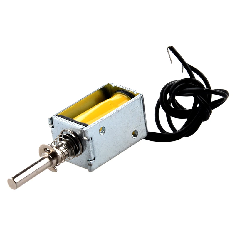 

DC 4.5V 40g/2mm Open Frame Actuator Push Pull Solenoid Electromagnet