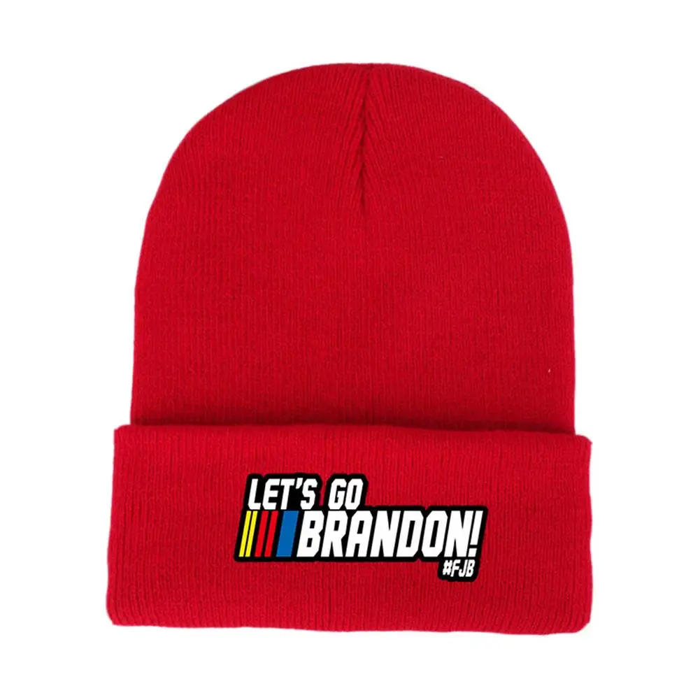

"Let's Go" Women Men Winter Autumn Hats Knited Cap Knit Cotton Beanie Hat Caps Outdoor Climbing Skiing Hiking Warmer Bonnet Cap