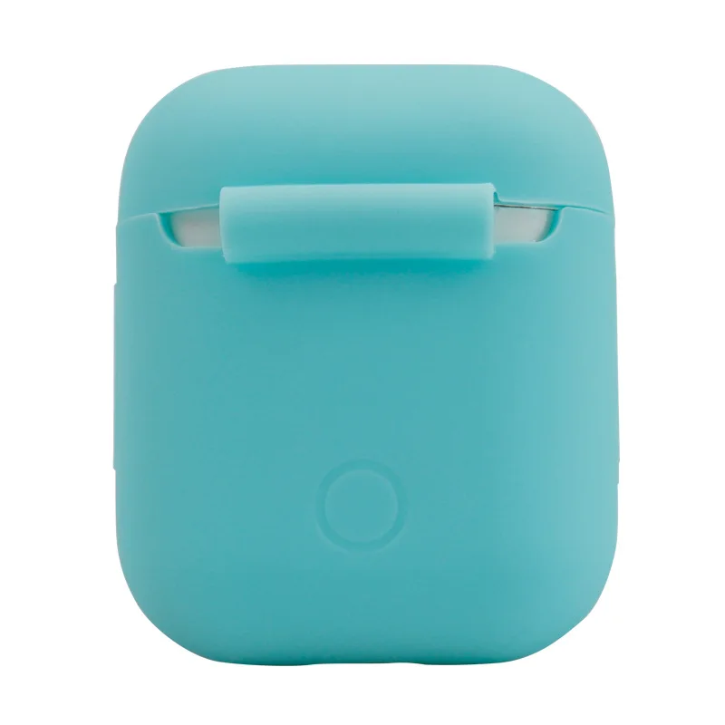 Мягкий силиконовый чехол для наушников Apple Airpods защитный беспроводных