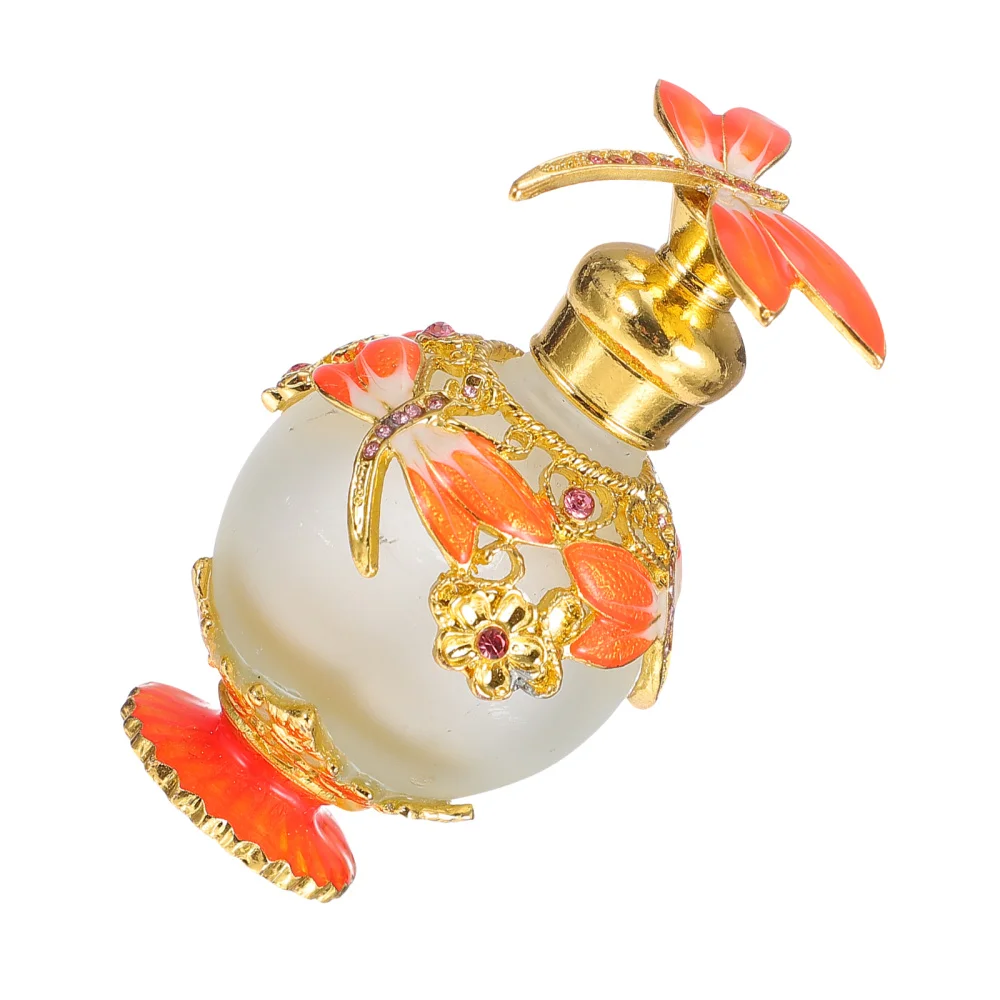 

Glass Perfume Bottle Lovely Dragonfly Container for Essential Oil