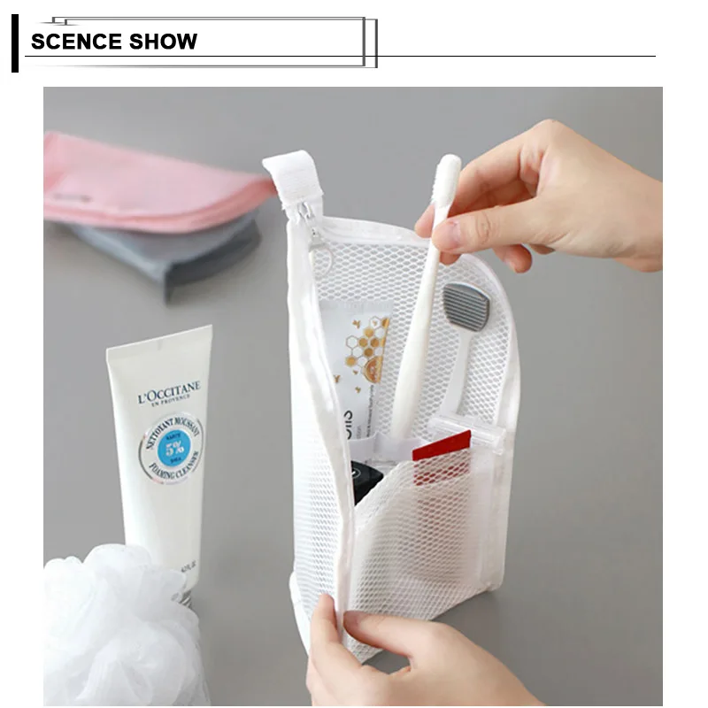 Дорожные сумки для макияжа из ПВХ многофункциональная водонепроницаемая сумка