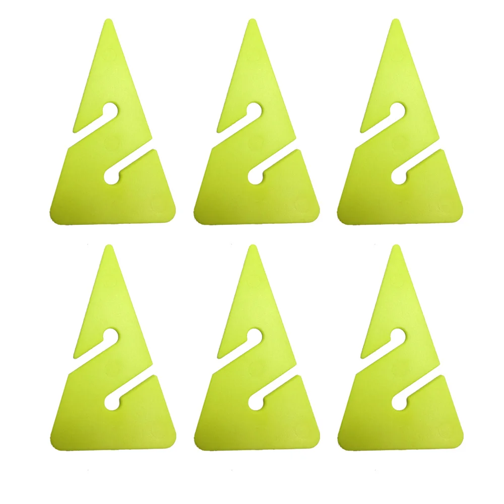 6 Green 12/6 предметов, подводное погружение пещера крушение погружения стрелка маркеры из АБС-пластика Треугольники Форма направляющего выступа индикатор для Techical пещерный дайвер - Цвет: 6 Green