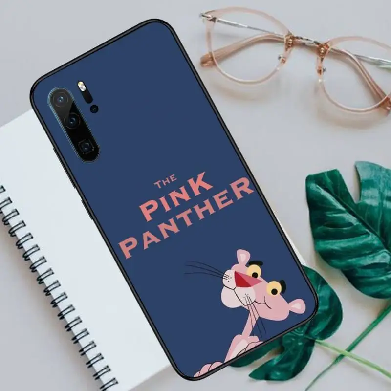 

Cute funny cartoon Pink Panther Phone Case For Huawei honor Mate P 9 10 20 30 40 Pro 10i 7 8 a x Lite nova 5t