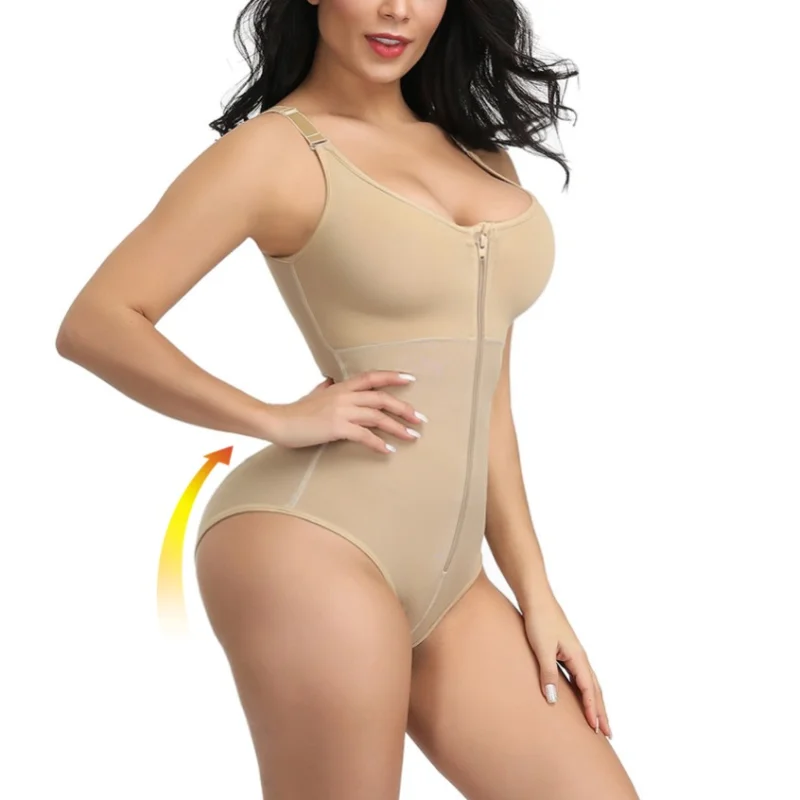 Women Slimming Bodysuits Shapewear Women'S Corset Tops Tummy Control Body Shaper Spaghetti Strap Camisole Jumpsuit