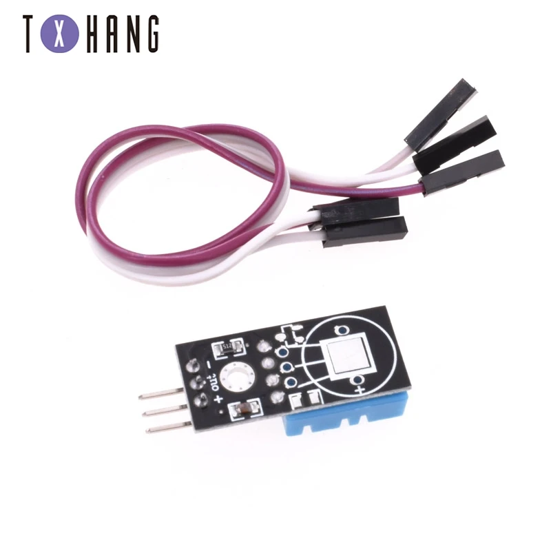 Модуль датчика температуры и относительной влажности DHT11 для Arduino с цифровым